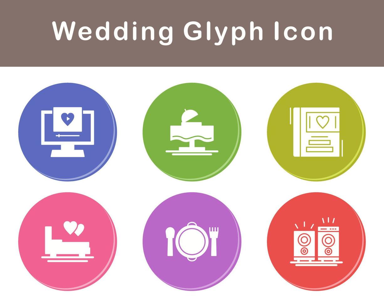 Wedding Vector Icon Set