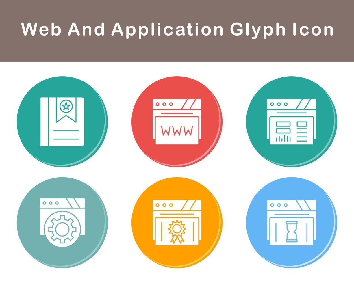 Web And Application Vector Icon Set