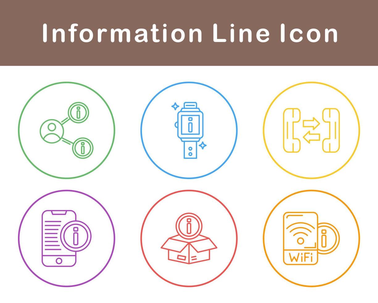 Information Vector Icon Set