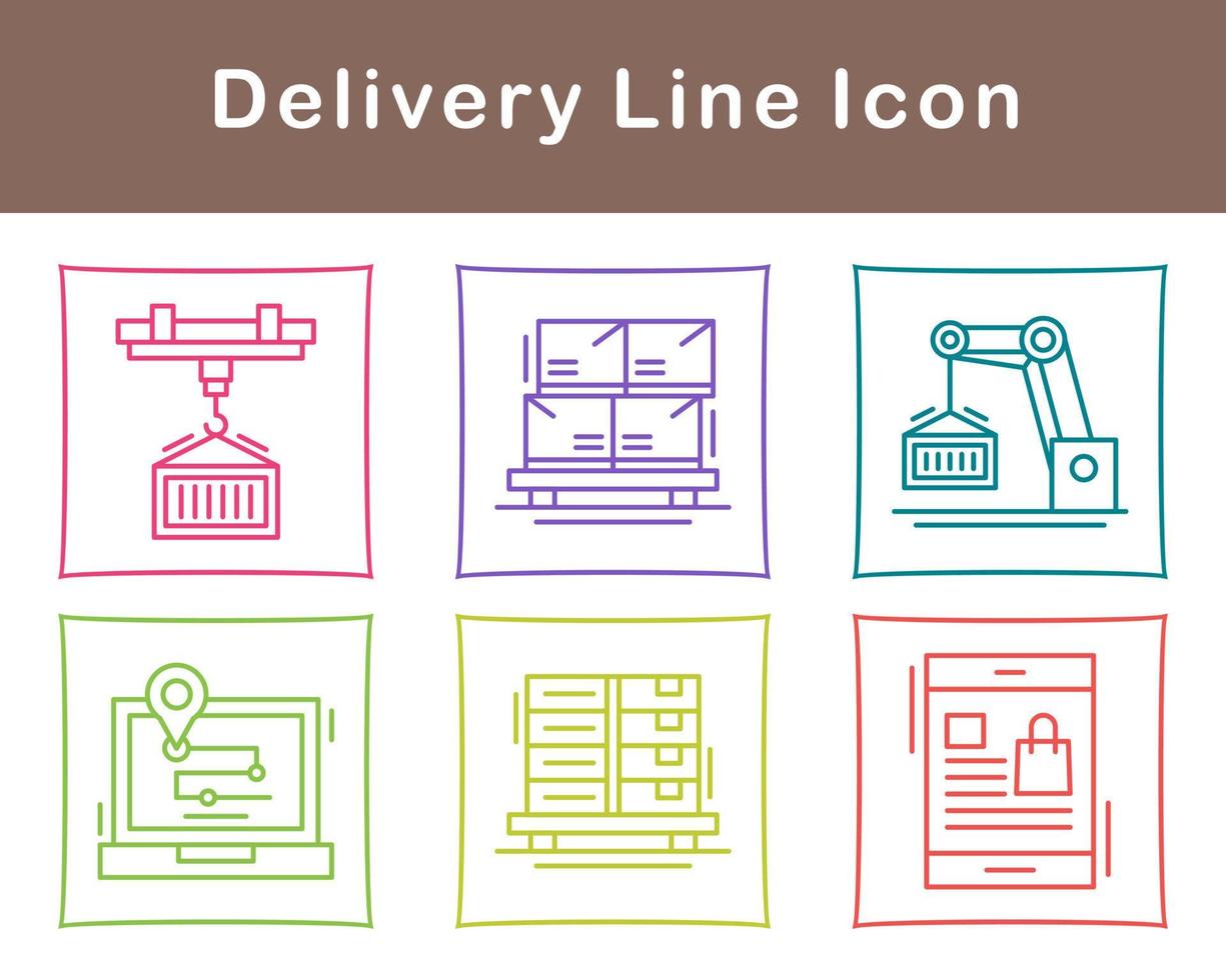 Delivery Vector Icon Set