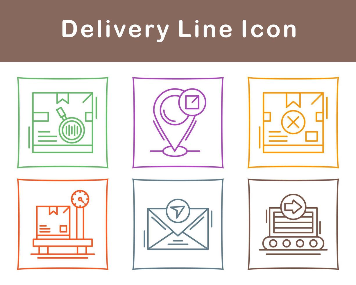 Delivery Vector Icon Set