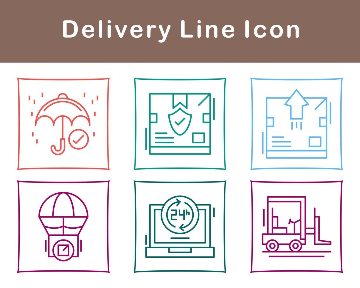 Delivery Vector Icon Set