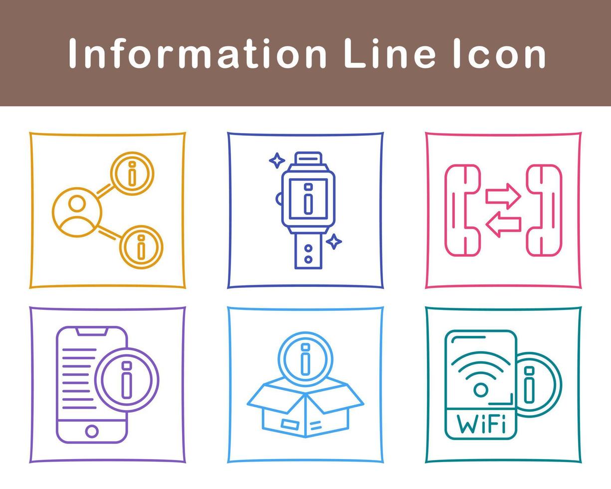 Information Vector Icon Set