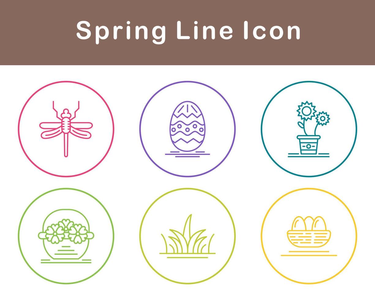 Spring Vector Icon Set