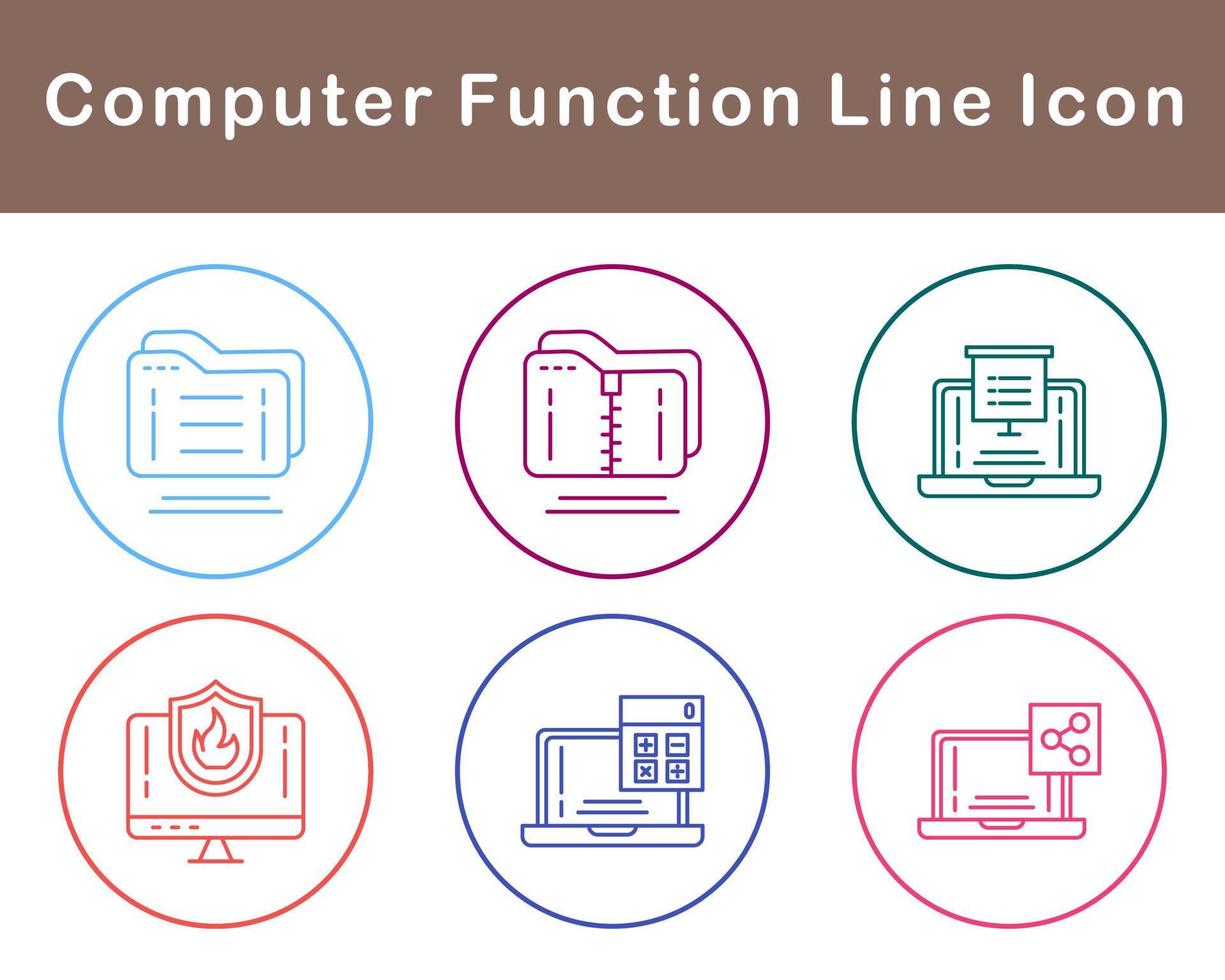 Computer Function Vector Icon Set 21508641 Vector Art at Vecteezy
