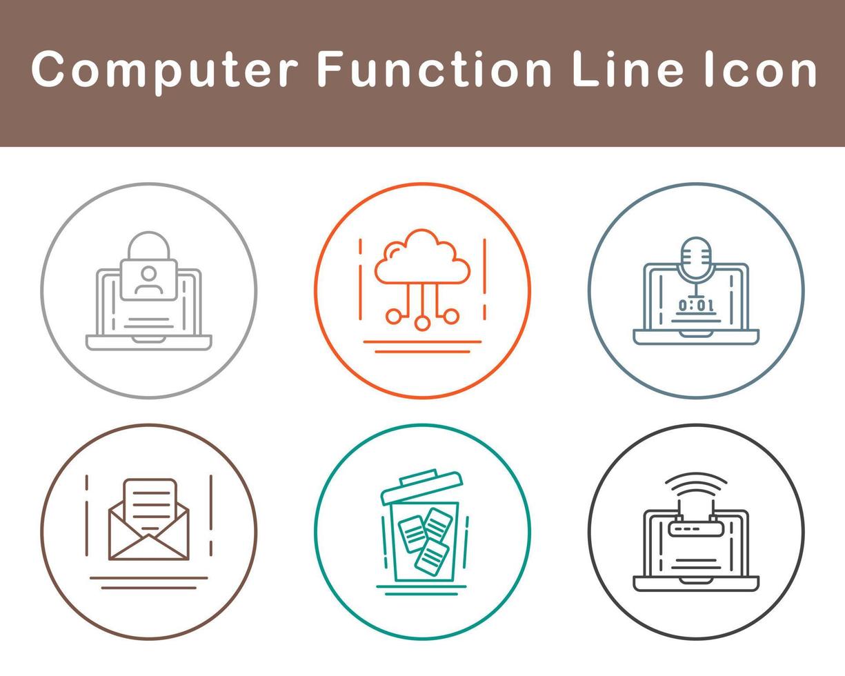 Computer Function Vector Icon Set 21508653 Vector Art at Vecteezy