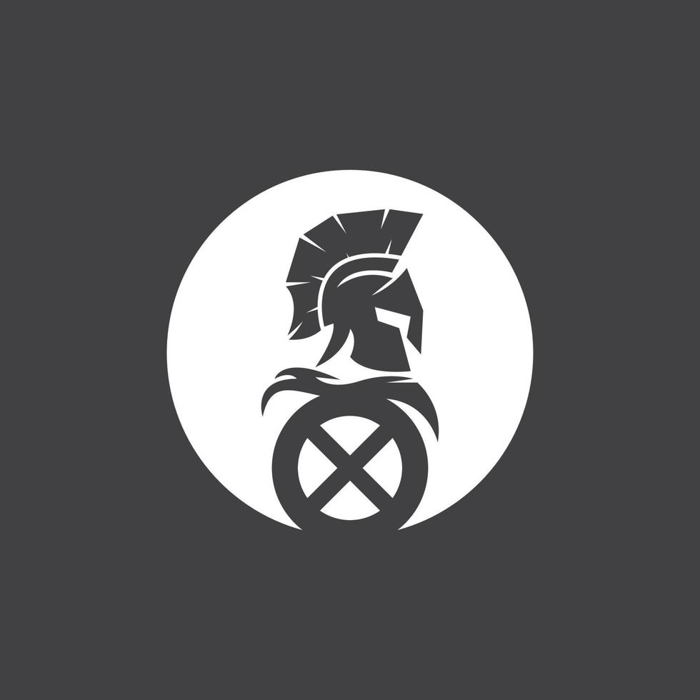 Spartan Logo Vector  Sparta Logo Vector  Spartan Helmet Logo Template  Icon Symbol