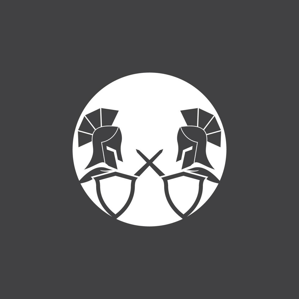 espartano logo vector Esparta logo vector espartano casco logo modelo icono símbolo