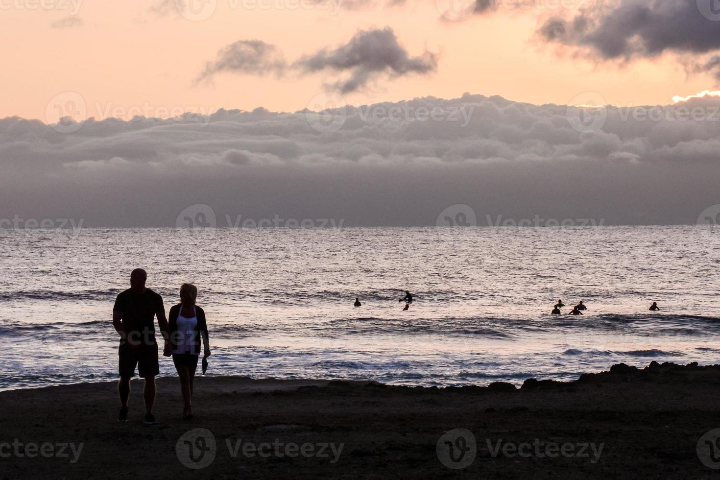 Scenic coastal view photo