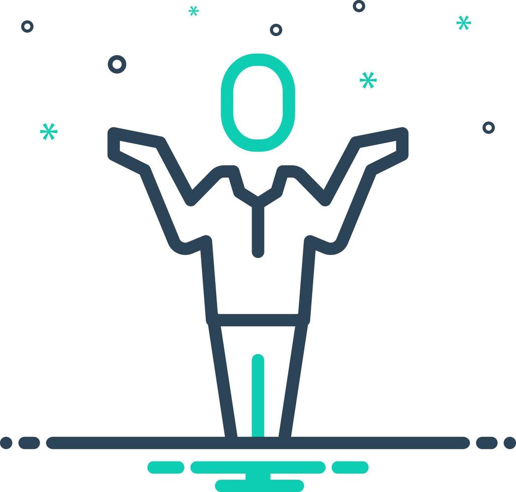 mix icon for knowing vector