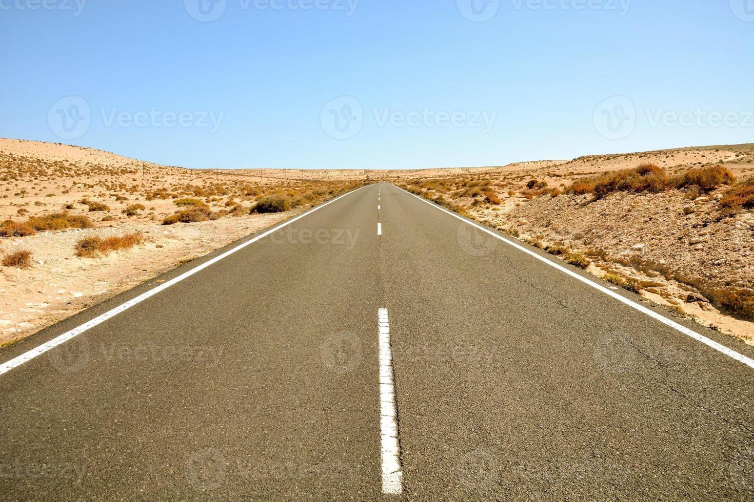 Road in the countryside photo