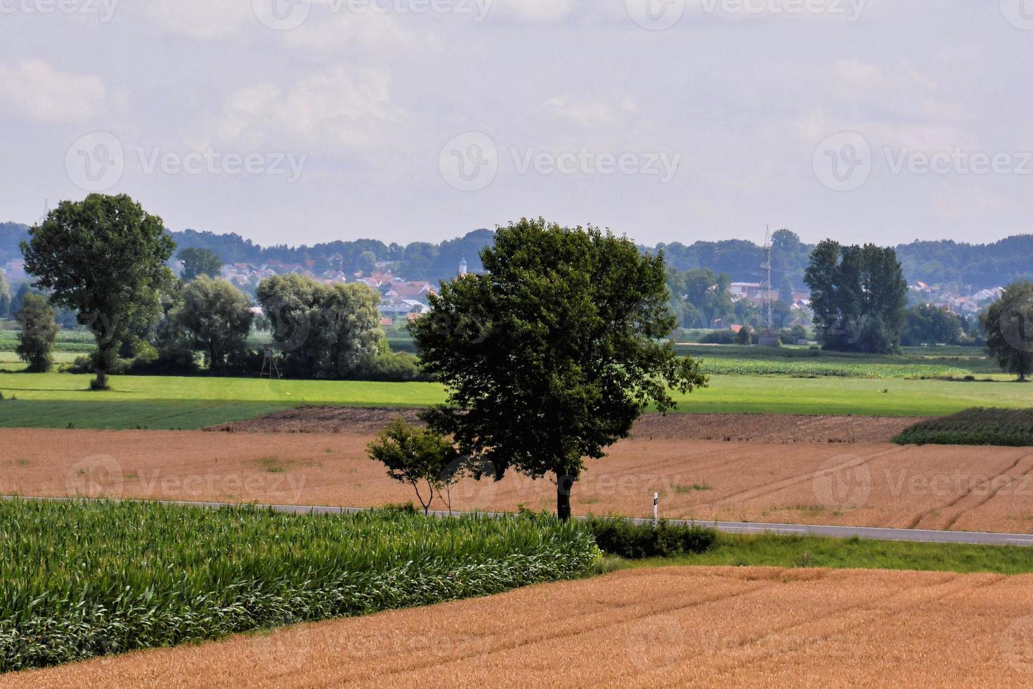 Scenic rural landscape photo