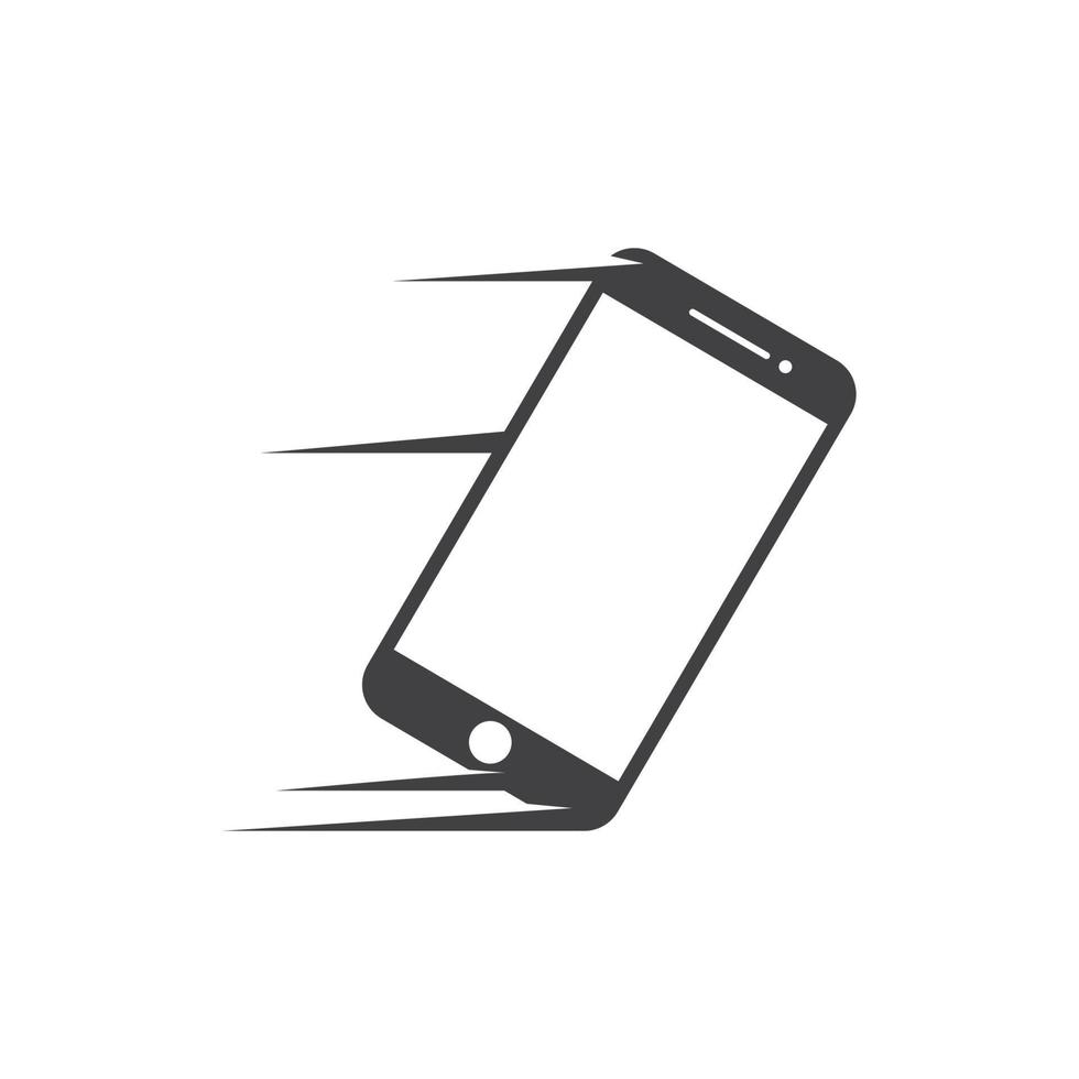 smartphone logo icon vector illustration design