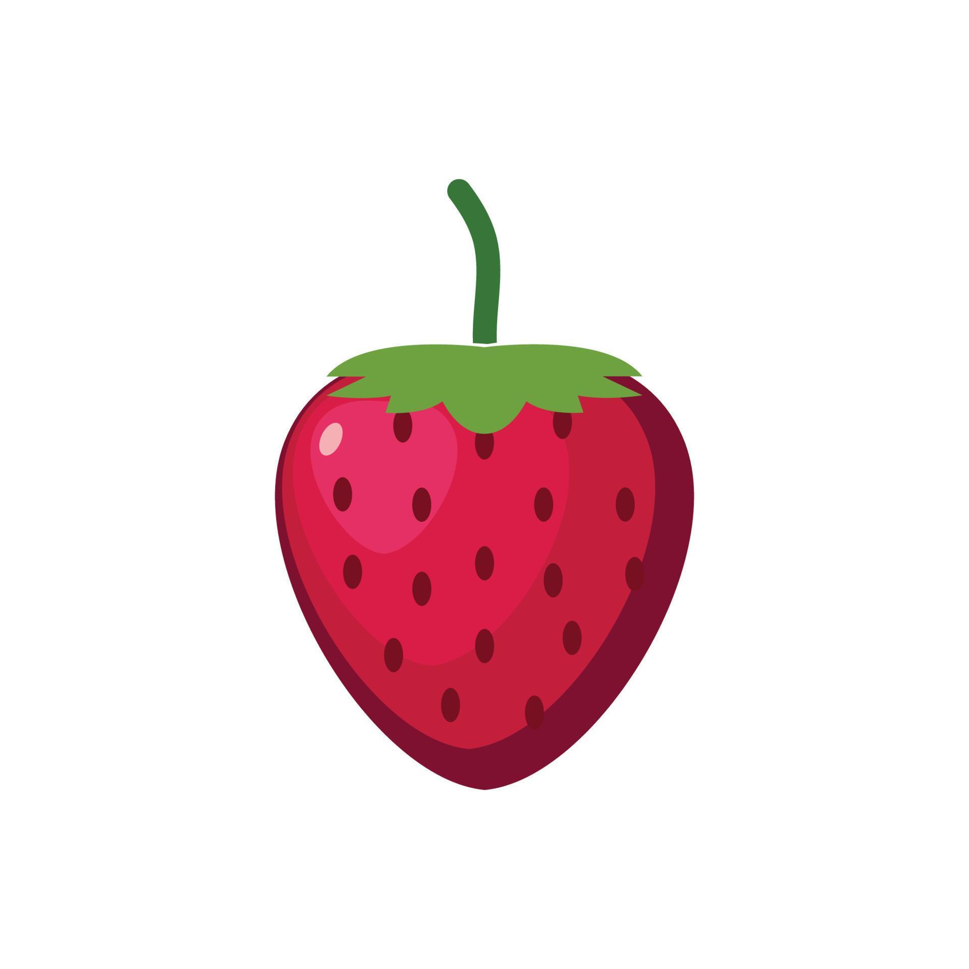 strawberry icon logo vector illustration 21513449 Vector Art at Vecteezy