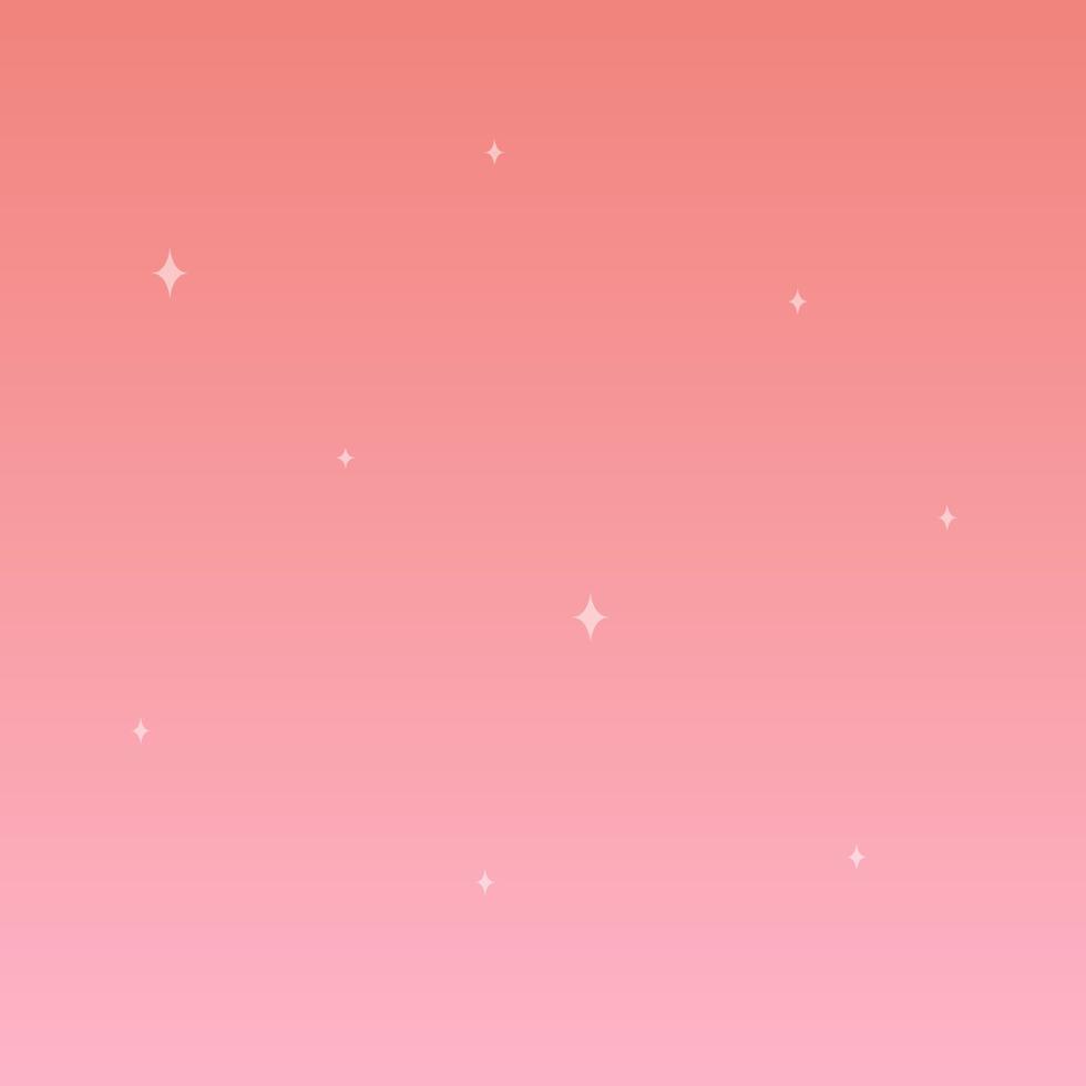Seamless boho patterns with wink star. Contemporary minimalistic trendy pink backgrounds for kids. Vector illustration Flat web design element for website or app, graphic design, logo, web site, socia