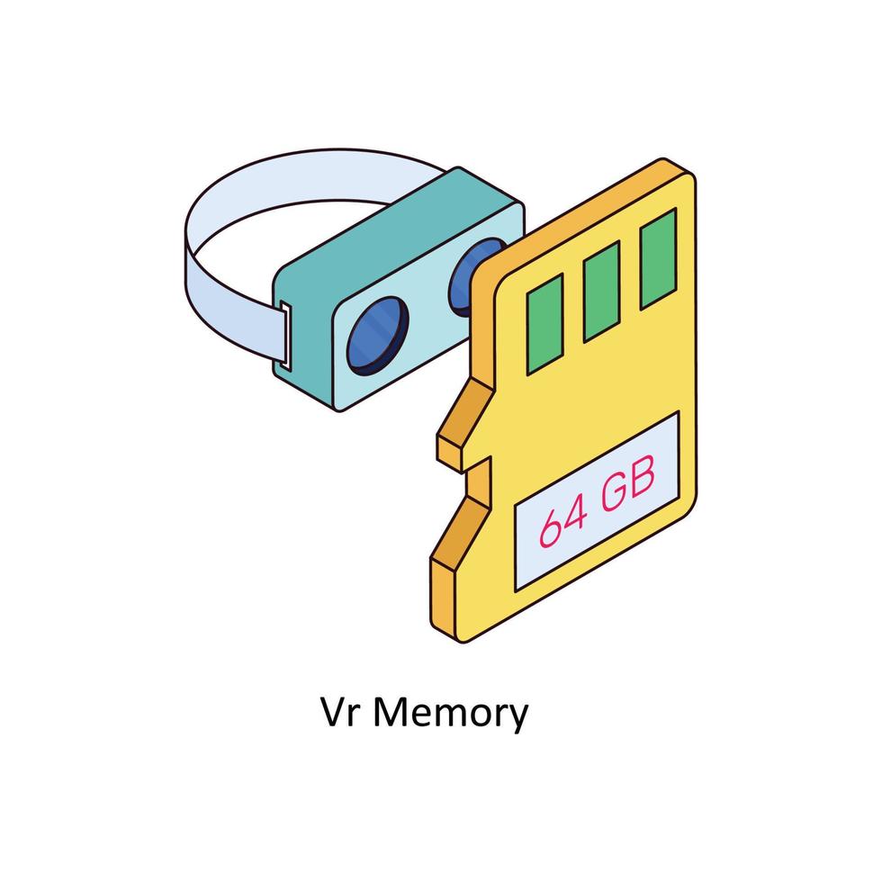 Satellite Vector Isometric  Icons. Simple stock illustration stock