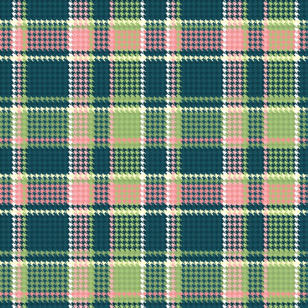 TARTAN HOUNDSTOOTH 02 vector