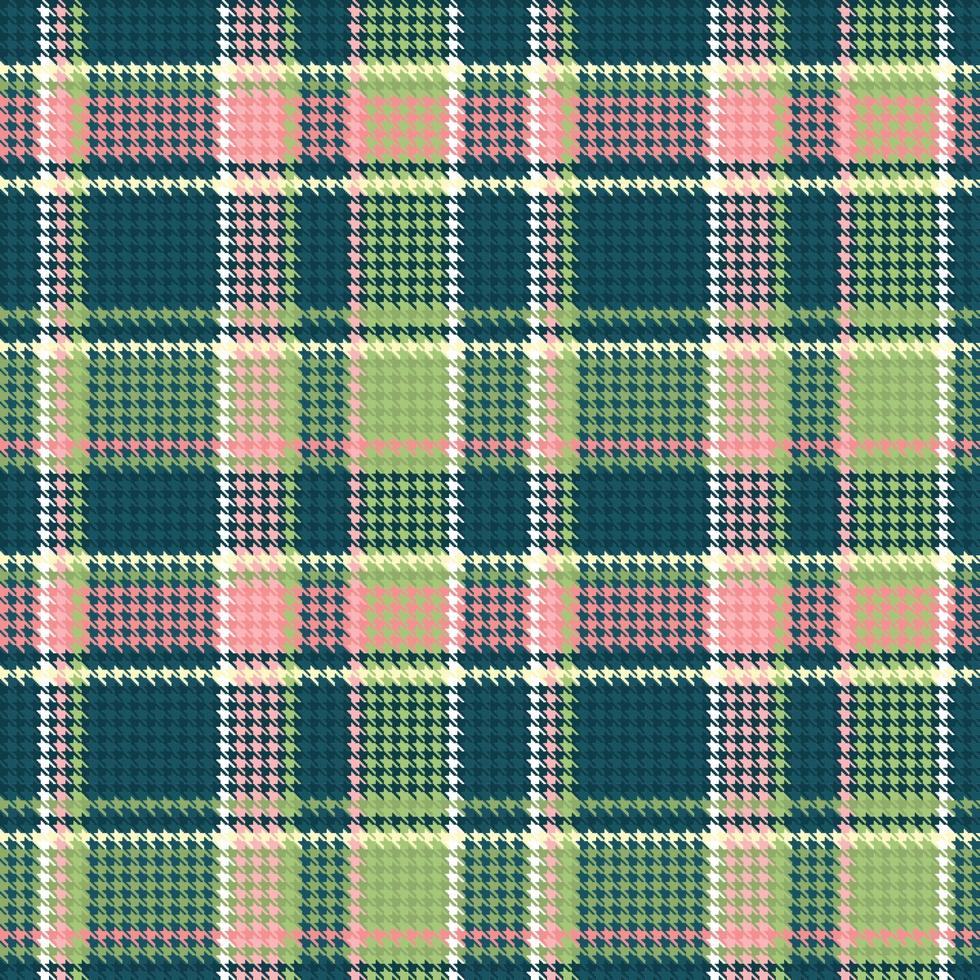 TARTAN HOUNDSTOOTH 02 vector