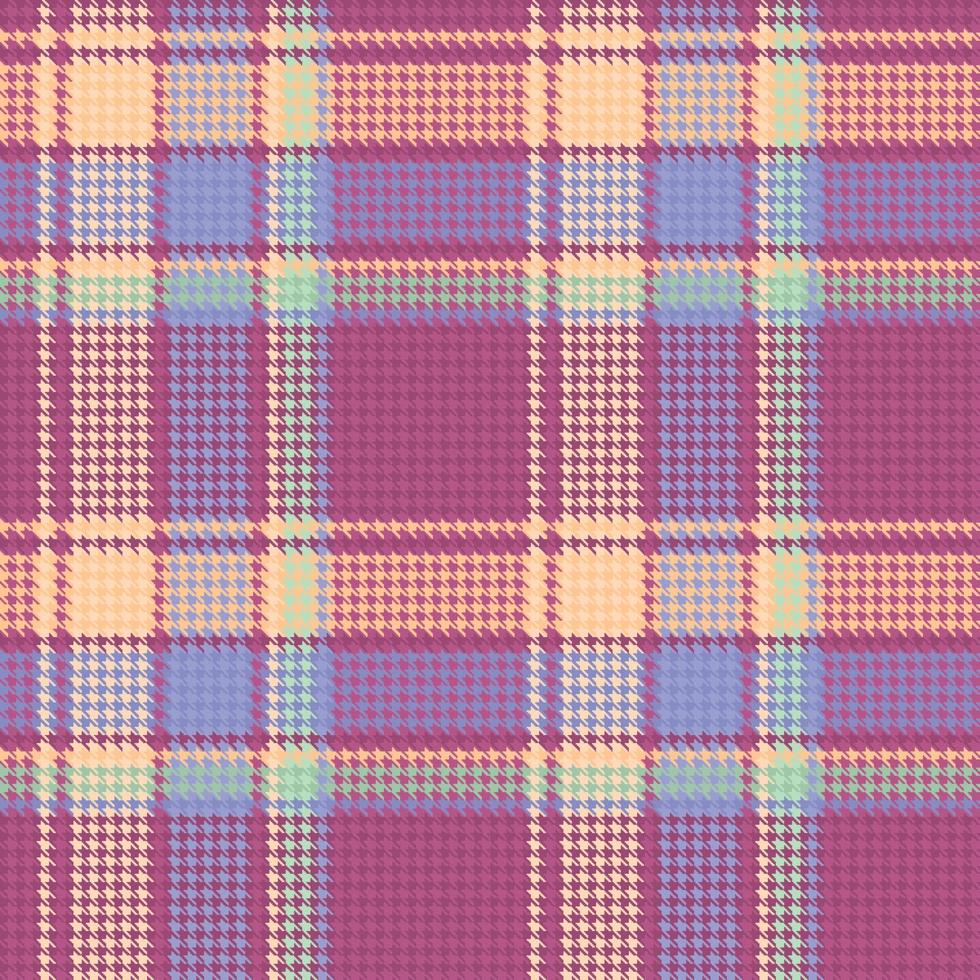 TARTAN HOUNDSTOOTH 12 vector