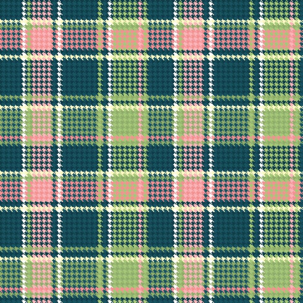TARTAN HOUNDSTOOTH 13 vector