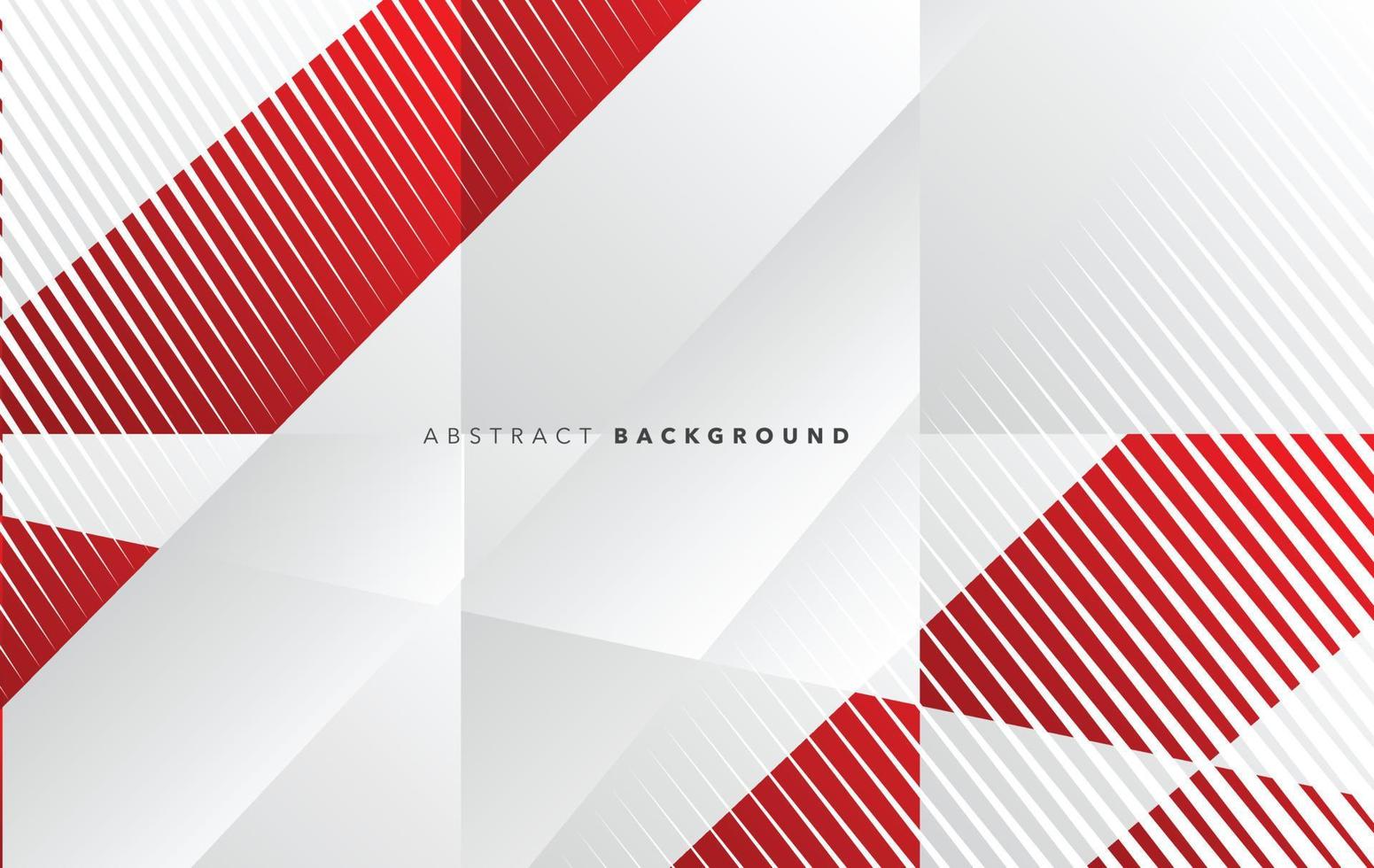 red white modern abstract background design vector