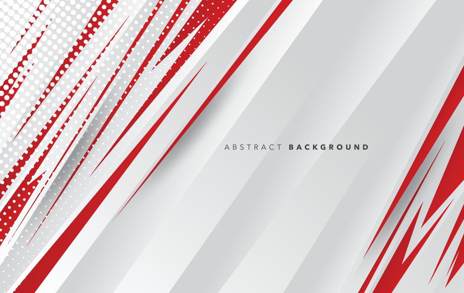 red white modern abstract background design vector