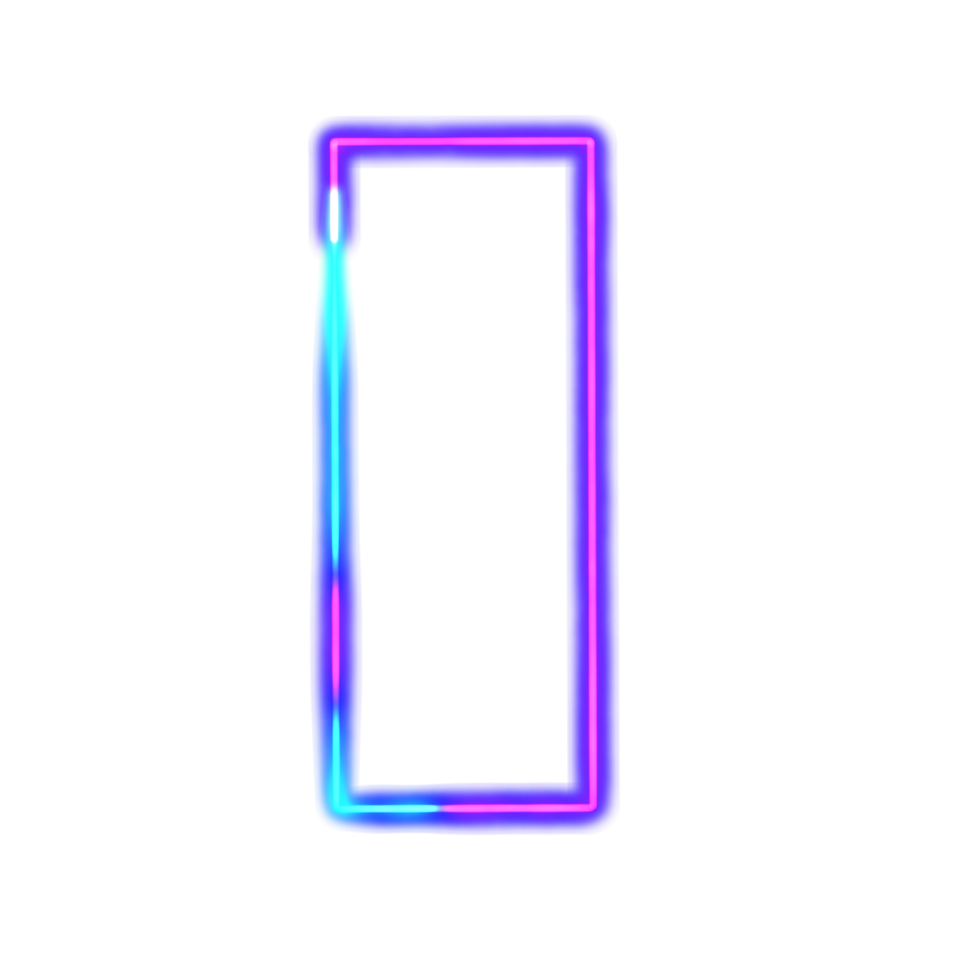 elementi neon retrò stile anni 80. png