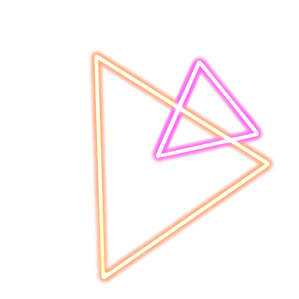 Elements Neon Retro style 80s. png