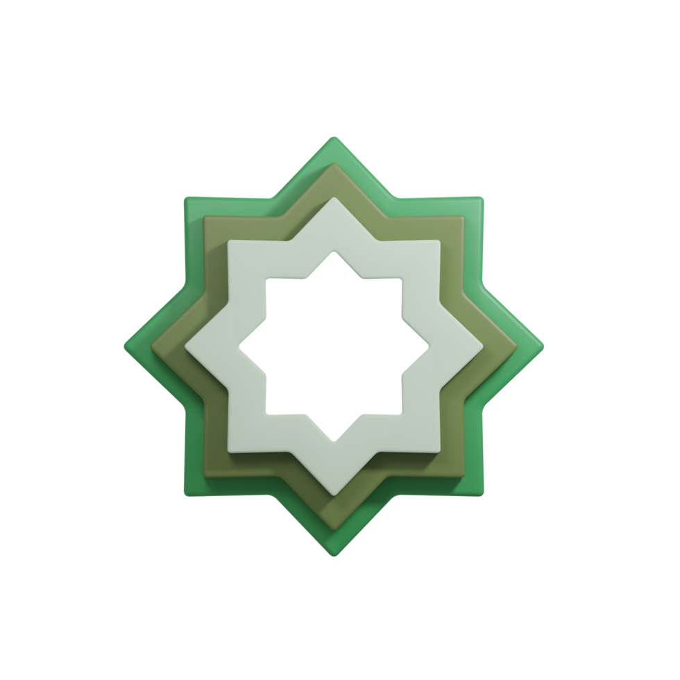 ornamento Ramadhan 3d png