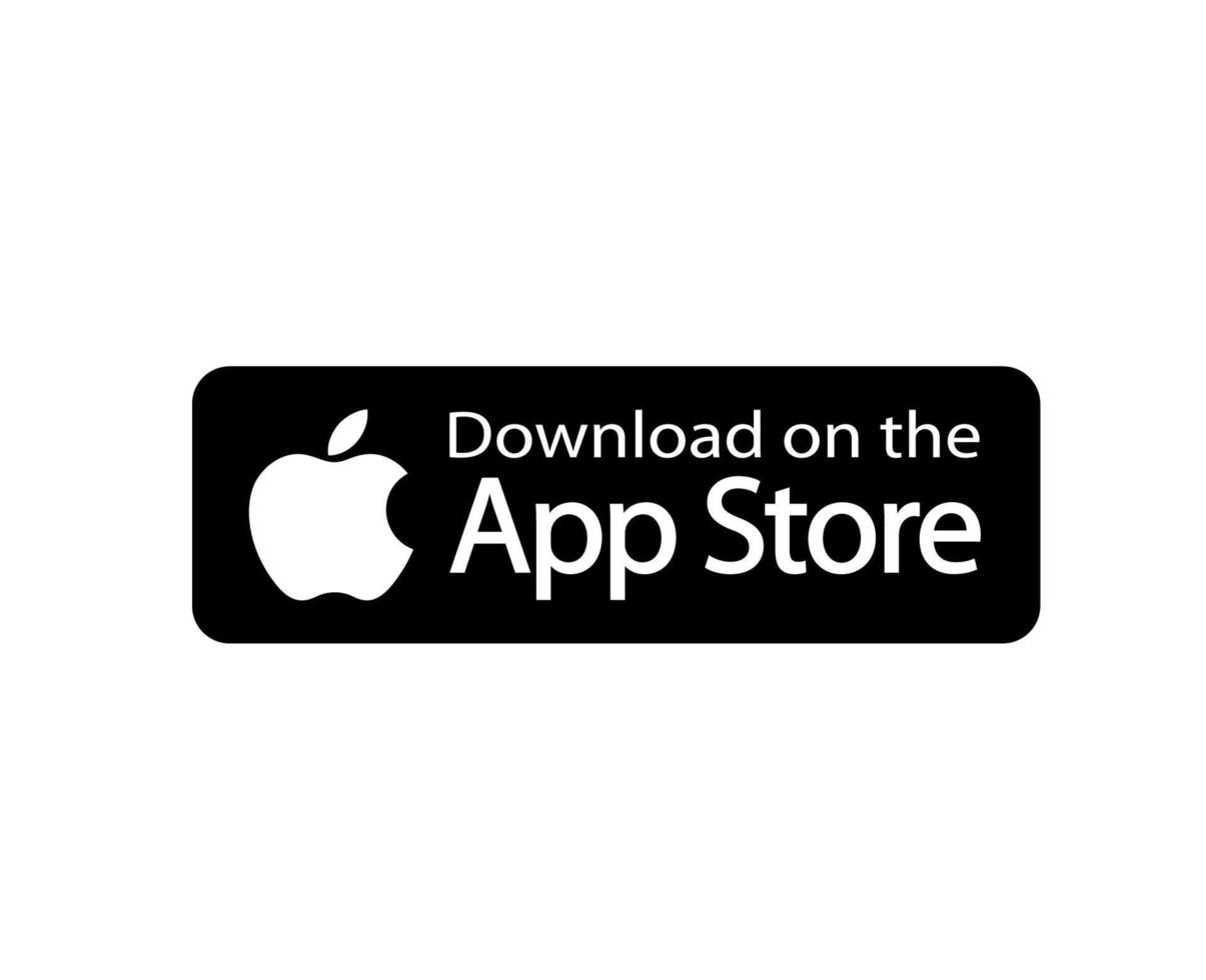 manzana aplicación Tienda icono logo software teléfono símbolo diseño móvil vector ilustración
