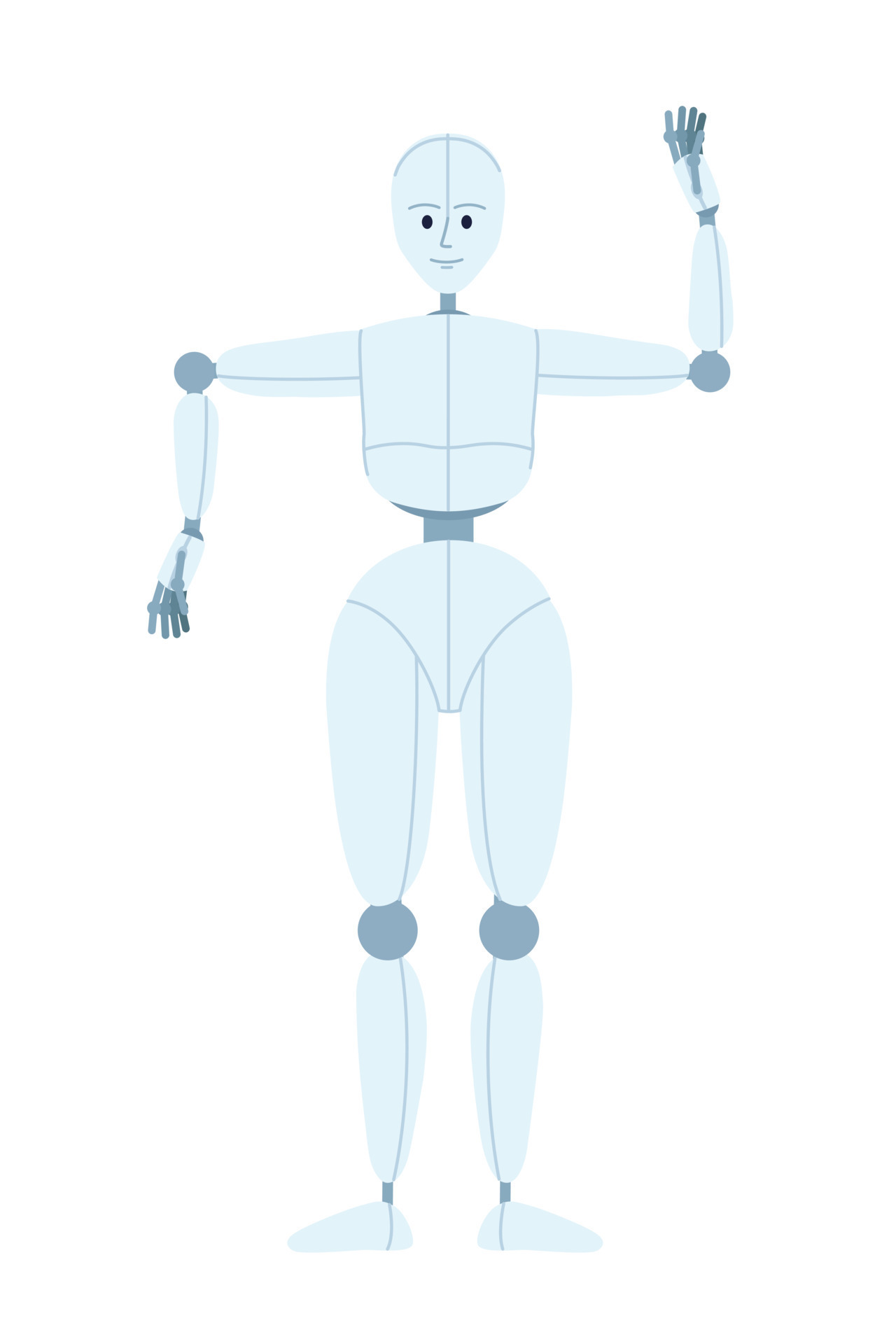 Simple humanoid robot sales
