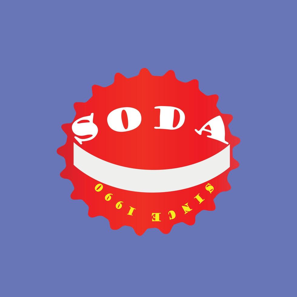 soda, gorra, bebida vector