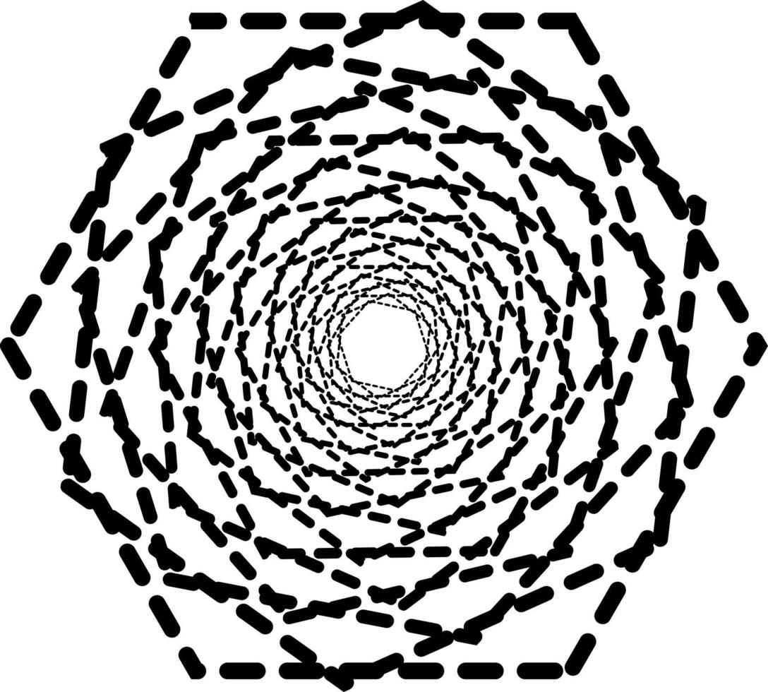 Dynamic Vector Hexagon shape that you can use as logo, symbol, background, icon, etc.