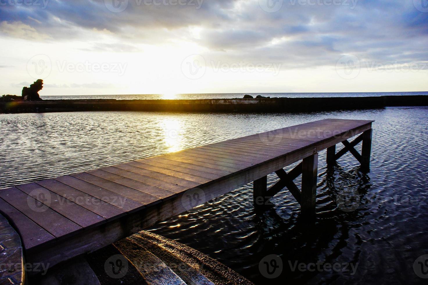 Scenic coastal view photo