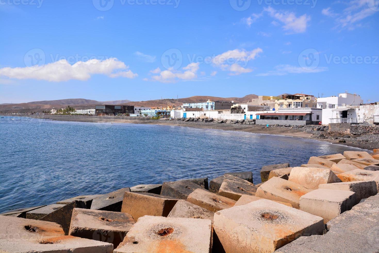 Scenic coastal view photo