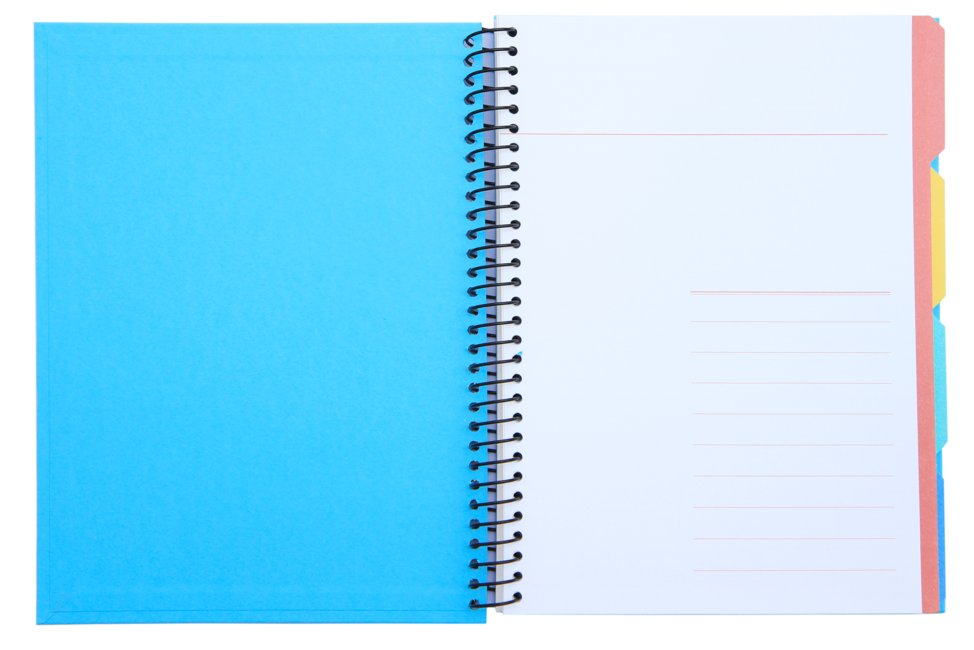 Spiral Notebook Opened With Index On Transparent Background Png File Spiral Notebook Opened With Index On Transparent Background Png File