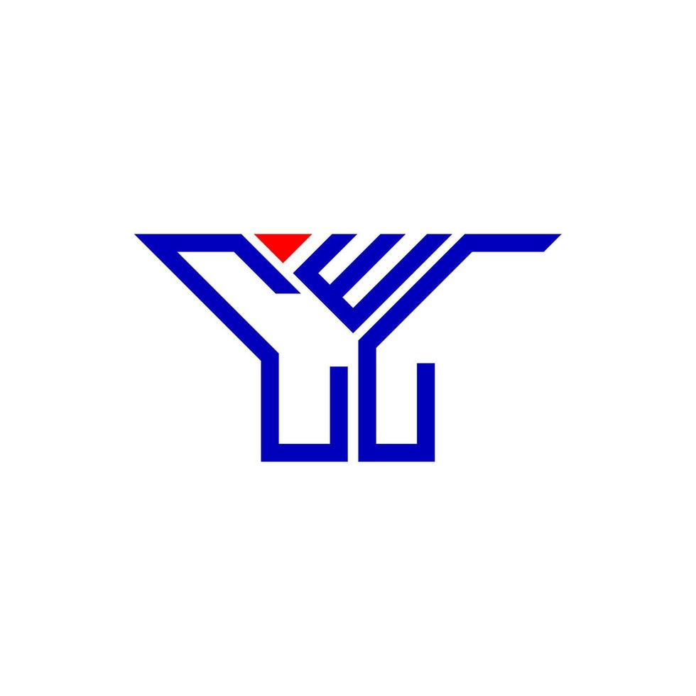 cwl letra logo creativo diseño con vector gráfico, cwl sencillo y moderno logo.
