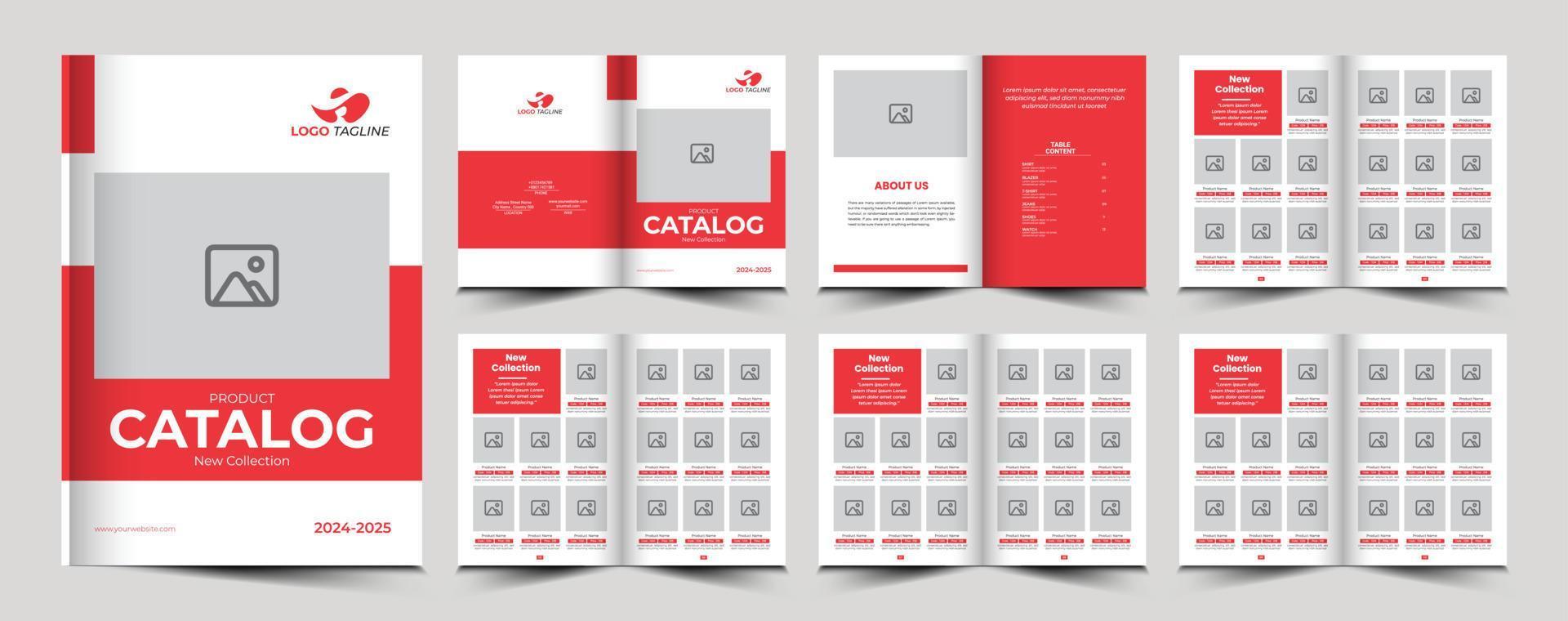 producto catalogar o Catálogo modelo diseño vector