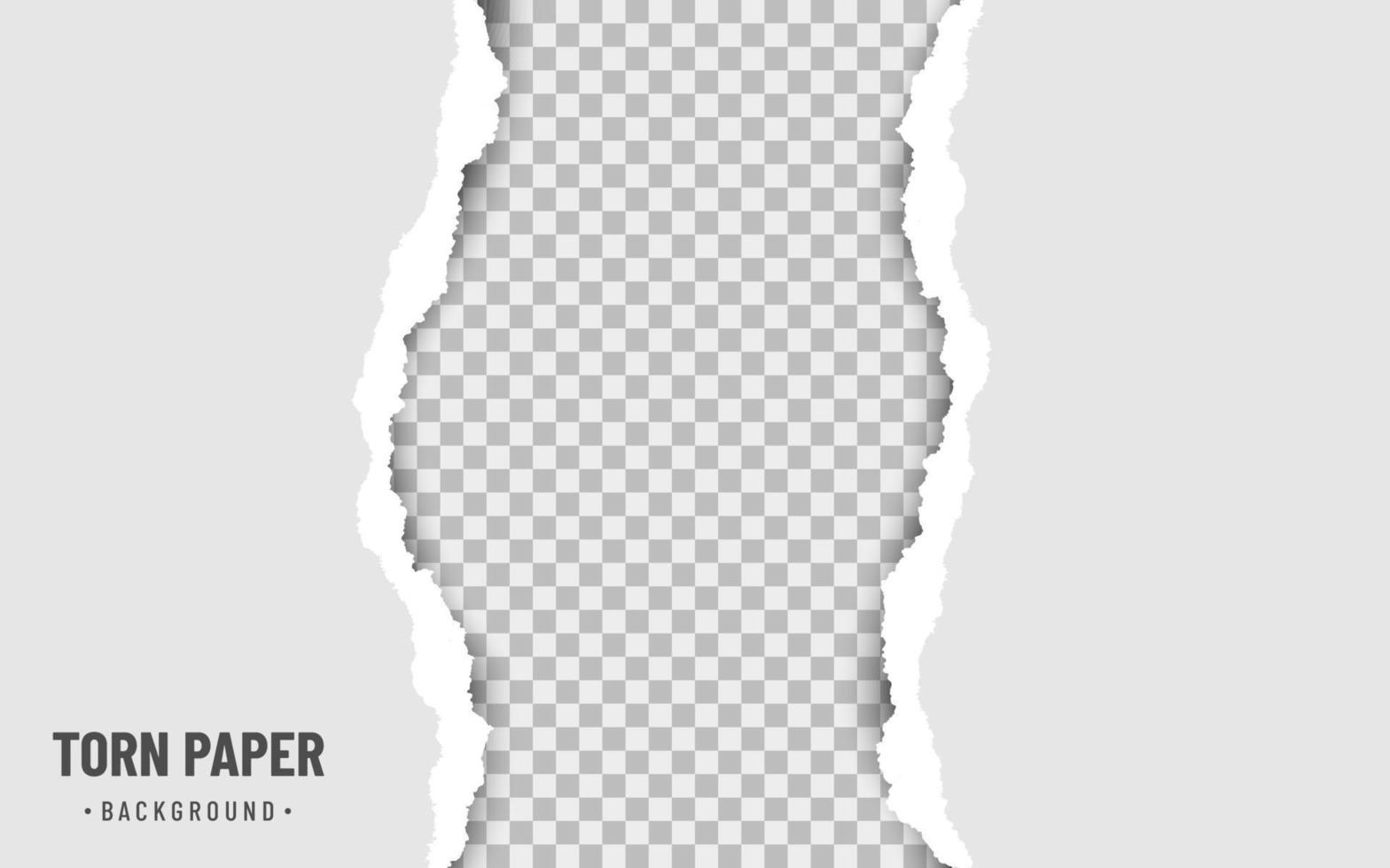 Torn paper in middle with soft shadow 21517311 Vector Art at Vecteezy