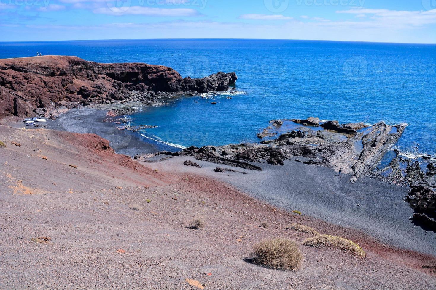 Scenic coastal view photo