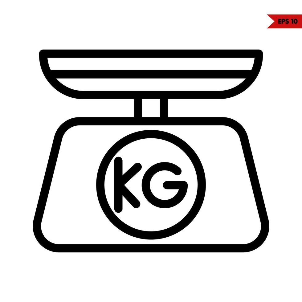 grocery and vegetable line icon vector