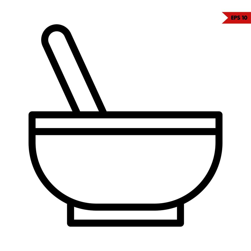 grocery and vegetable line icon vector