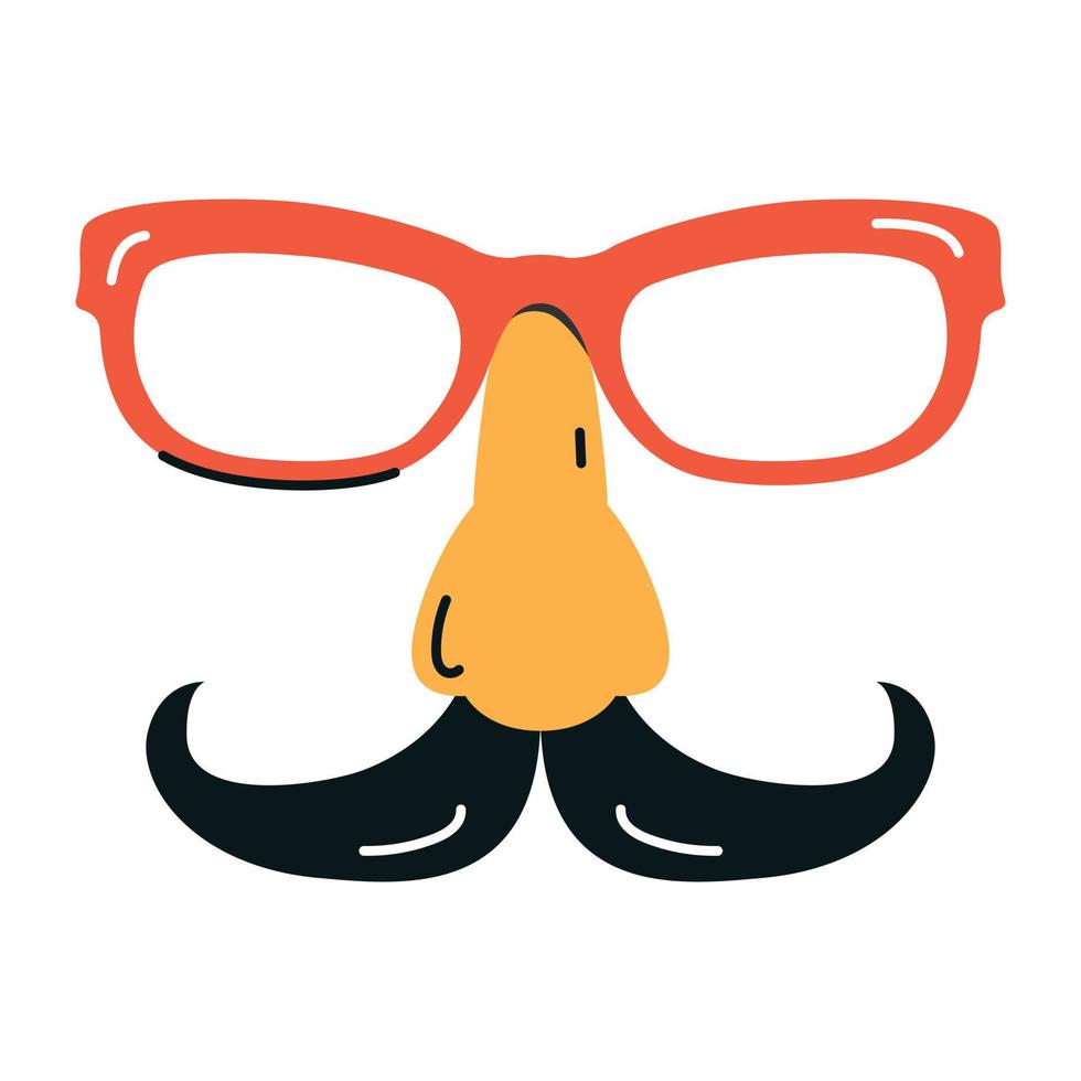 Trendy Hipster Mask vector