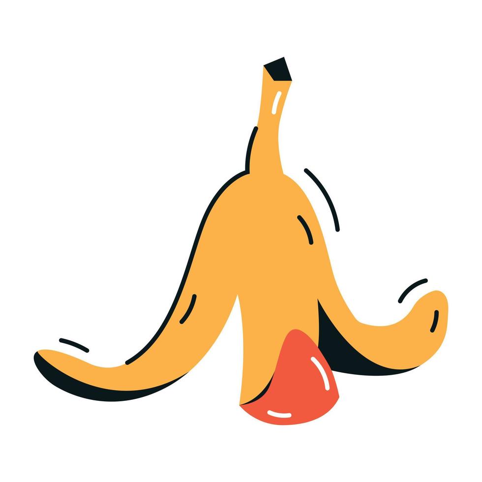 Trendy Banana Prank vector