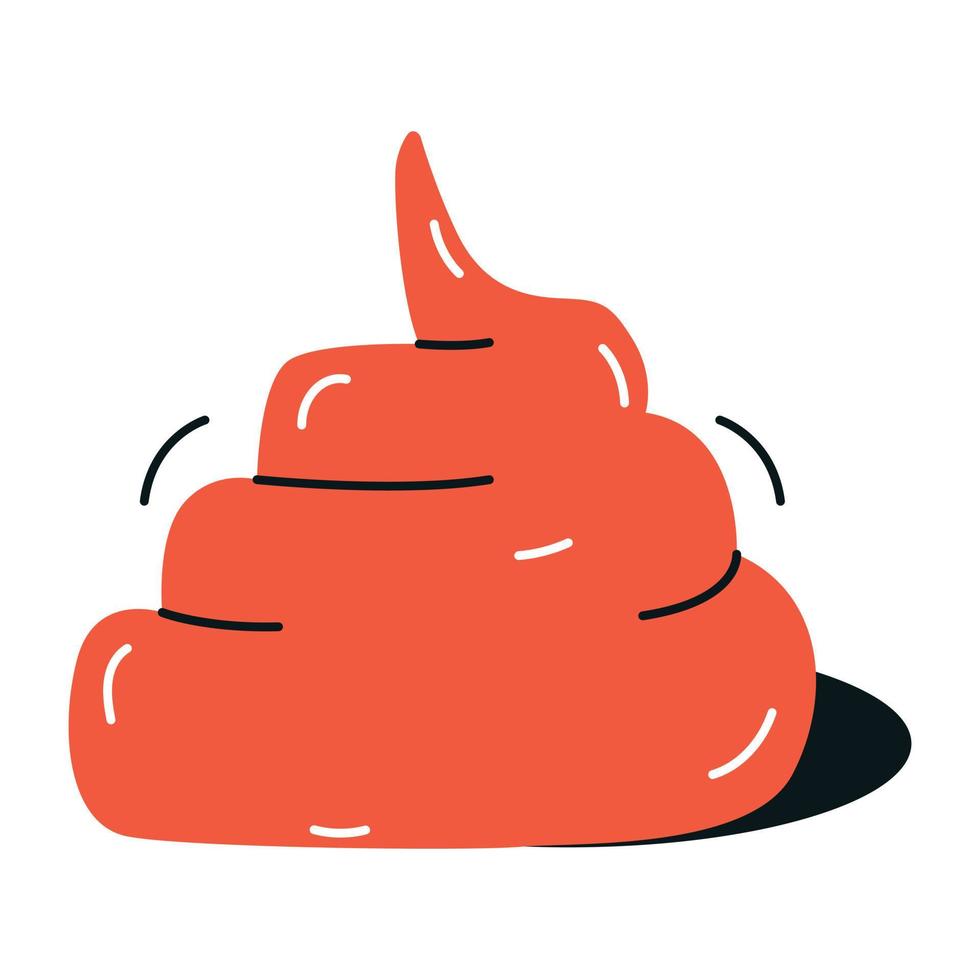 Trendy Poop Prank vector