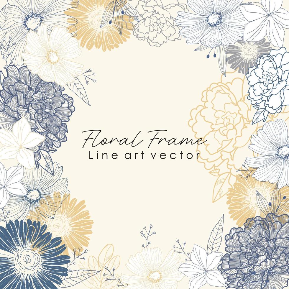 Seamless Floral Pattern Background vector