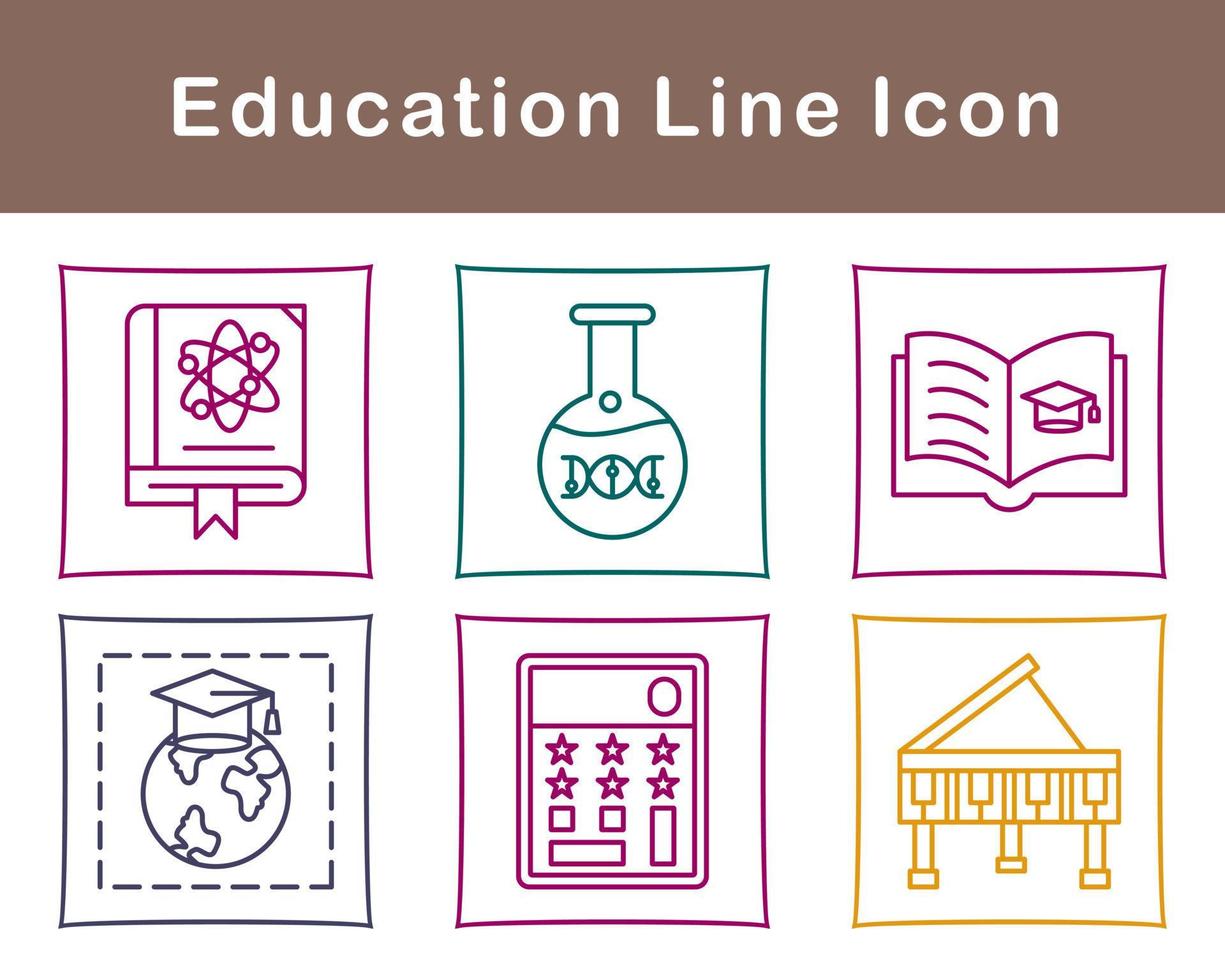 Education Vector Icon Set