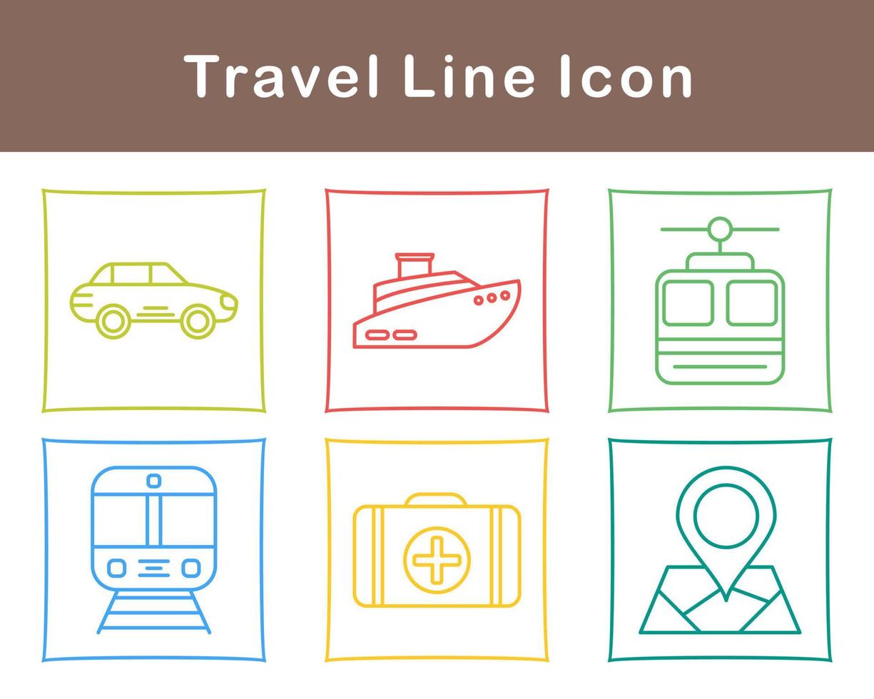 Travel Vector Icon Set