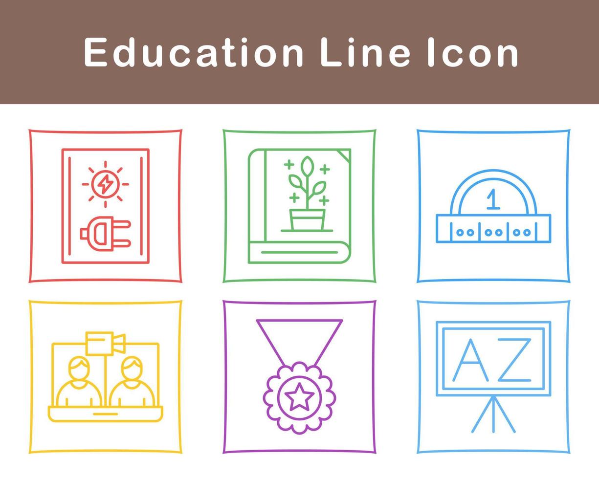 Education Vector Icon Set