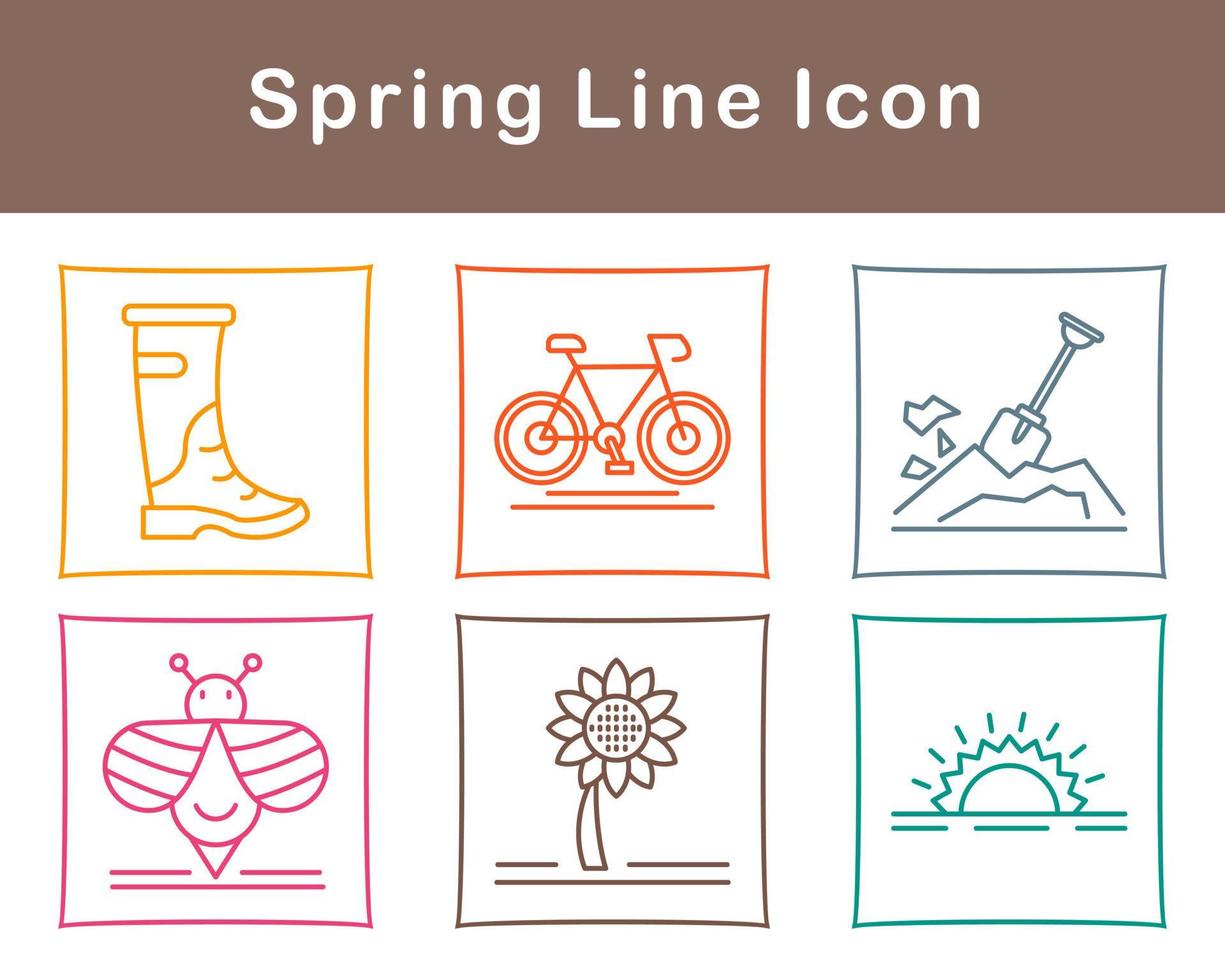 Spring Vector Icon Set